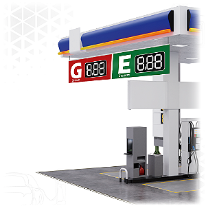 Faixa de Preço Gasolina e Etanol