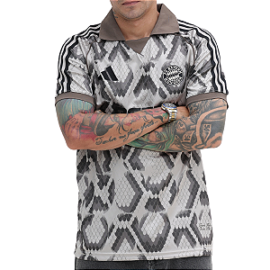 Camisa Bayern de Munique Away 25/26 s/n° Torcedor Masculina - Preto