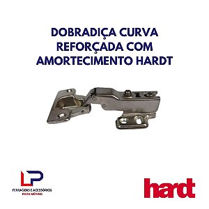 Dobradiça reforçada com amortecimento curva hardt em Araçatuba