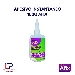 Cola Instantânea Afix Bond Extra Forte Secagem Rápida 100g