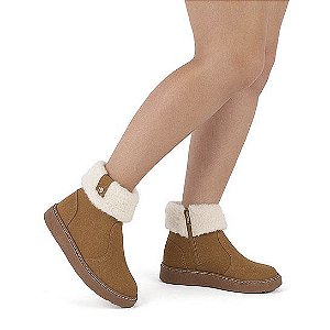 Bota Feminina Inverno Peluciada Confortável Modare 7088.102