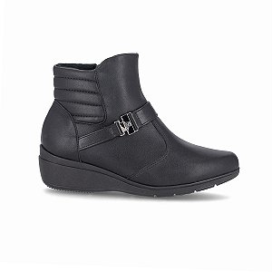 Bota Piccadilly anabela cano curto Maxy Therapy 117107-13