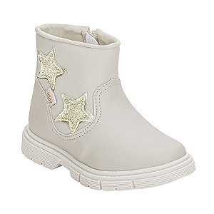 Botinha Infantil Kidy Cano Curto com Zíper Lateral 084-0106-0077