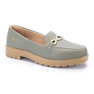 Mocassim Feminino Softli Tratorado Casual Confortável Elegante 10003.10387