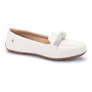 Mocassim Feminino Softli Casual Elegante Confortável 10001.10385