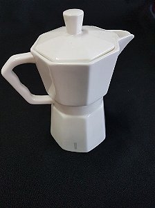 Objeto De Decoração Em Porcelana Cafeteira Mokka Estetico Quotidiano