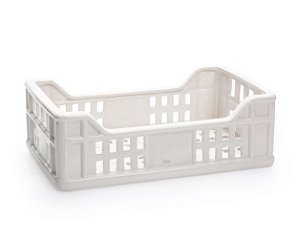 Caixa de Verduras Fruteira The Box In Porcelain Cm.40X26 H.14