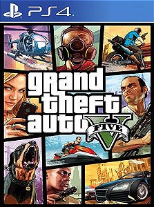 Jogo Grand Theft Auto V (GTA 5)- PS4