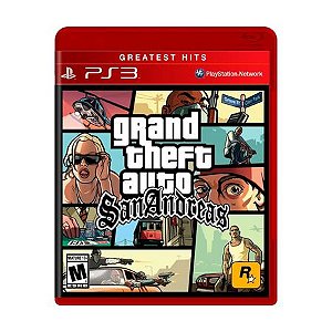 Jogo Grand Theft Auto: San Andreas - PS3