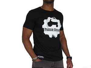 Camiseta Pressão Rural - Preta Disco de Arado