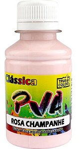 TINTA PVA FOSCO TRUE COLORS ROSA CHAMPANHE 100 ML