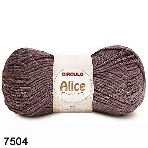 LA ALICE CIRCULO COR 7504 MOGNO 100G