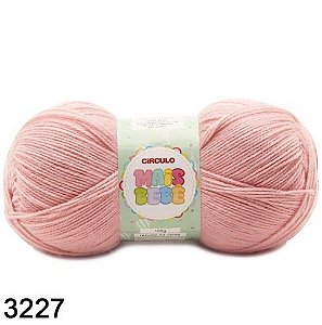 FIO MAIS BEBÊ 100 GR COR 3227 ROSA ANTIGO