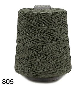 BARBANTE EUROROMA 600 GR FIO 4 COR 805 VERDE MILITAR 600 GR