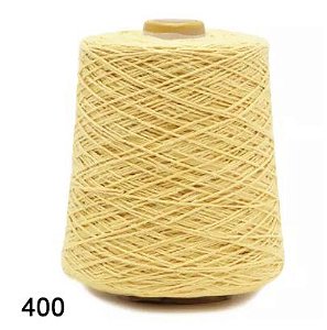 BARBANTE EUROROMA 600 GR FIO 4 COR 400 AMARELO BEBÊ 915 METROS