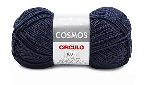 FIO COSMOS CÍRCULO 100 GR COR 2485 OCEANO PROFUNDO