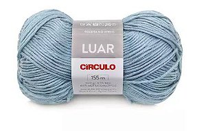 FIO LUAR CÍRCULO 100 GR COR 2447 CÉU AZUL