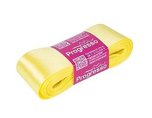 FITA CETIM SIMPLES CF009 38MM COR 242 AMARELO CANÁRIO Peça 10 metros