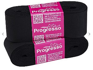 FITA GORGURÃO GP009 38MM COR 219 PRETO PEÇA 10 MTS