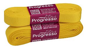 FITA GORGURÃO GP003 15MM COR 763 AMARELO GEMA PEÇA 10 MTS