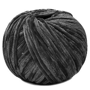 FIO AMIGURUMI PELUCIA 85 GR COR 8990 PRETO