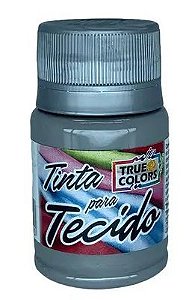 TINTA TECIDO COR 1002-CINZA 37 ML TRUE COLORS
