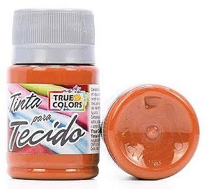 TINTA TECIDO COR 1037-TELHA 37 ML TRUE COLORS