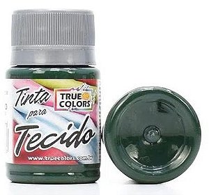 TINTA TECIDO COR 1015-VERDE PANTANO 37 ML TRUE COLORS