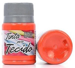 TINTA TECIDO COR 1086-VERMELHO TOMATE 37 ML TRUE COLORS