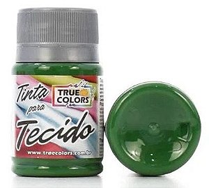 TINTA TECIDO COR 1076-VERDE MUSGO 37 ML TRUE COLORS