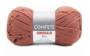 FIO CONFETE CÍRCULO 210 MTS 100 GR COR 3768 UVA RUBI