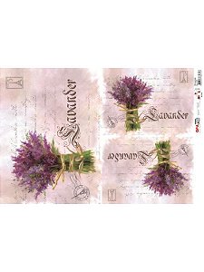 OPL - 30X45 FLOR LAVANDA REF 2378