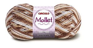 FIO MOLLET CIRCULO COR 9687 MESCLA CARAVELA 100 GR