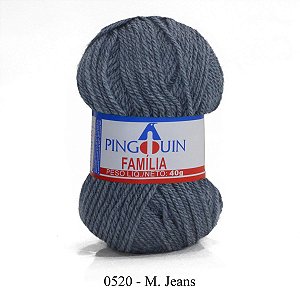 FIO FAMILIA 40 GR COR 0520 JEANS PINGOUIN