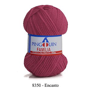 FIO FAMILIA 40 GR COR 8350 VERMELHO ENCANTO