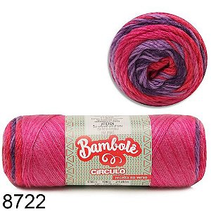 FIO BAMBOLE 410 MTS 100GR COR 8722 CIRCULO