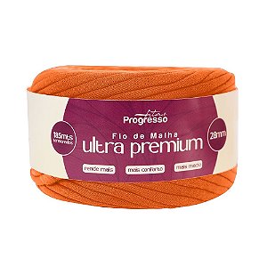 FIO DE MALHA ULTRA PREMIUM FM028 28MM COR 066 LARANJA 185 MTS