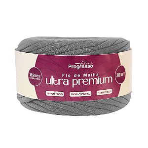 FIO DE MALHA ULTRA PREMIUM FM028 28MM COR 1222 CINZA 185 MTS