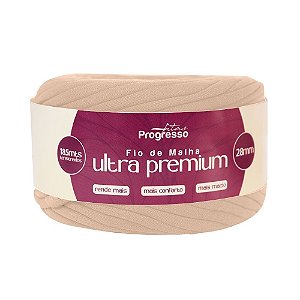 FIO DE MALHA ULTRA PREMIUM FM028 28MM COR 2071 GENGIBRE 185 MTS