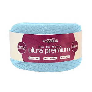 FIO DE MALHA ULTRA PREMIUM FM028 28MM COR 246 AZUL CELESTE 185 MTS