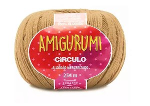 LINHA AMIGURUMI 125 G COR 7076 CARAMELITO