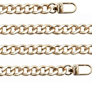 ALÇA DE METAL CORRENTE G 120 REF 416401 COR 20 DOURADO - CÍRCULO