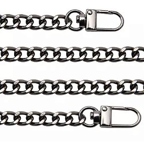 ALÇA DE METAL CORRENTE PEQ 120 REF 416397 COR 30 PRETO - CÍRCULO