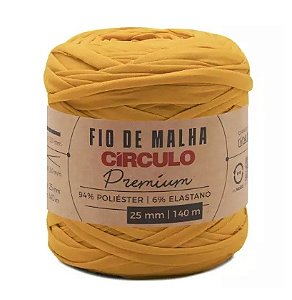 FIO DE MALHA PREMIUM 25MM CÍRCULO 140 MTS COR 7103 NECTAR