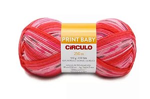 FIO PRINT BABY 250 MTS CIRCULO COR 9729 ALVORADA