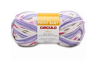FIO PRINT BABY 250 MTS CIRCULO COR 9714 ORQUIDEA
