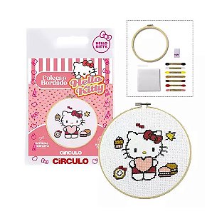 COLEÇÃO BORDADO HELLO KITTY COR 1 DOCES