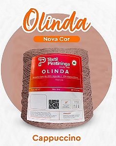 BARBANTE COLOR 600 GR FIO 6 COR CAPUCCINO PIRATININGA NOVA COR