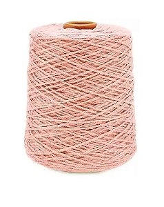 BARBANTE COLOR 600 GR FIO 6 COR SALMÃO PIRATININGA