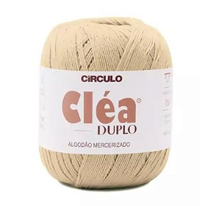 FIO CLÉA DUPLO COR 7684 PORCELANA 150 GR 508 MTS CÍRCULO